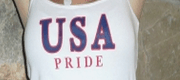 eshop at web store for USA Pride T Shirts / Tee Shirts / Tees Made in America at Amrican Pride Gear in product category American Apparel & Clothing